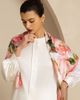 SILKSILKY SILKSILKY Pure Silk Floral Square Scarf - 4