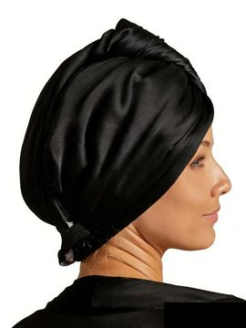 SILKSILKY SILKSILKY Pure Silk Hair Towel Wrap