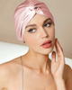 SILKSILKY SILKSILKY Pure Silk Knot-Front Hair Bonnet - 1