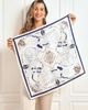 SILKSILKY SILKSILKY Pure Silk Printed Square Scarf - 3
