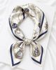 SILKSILKY SILKSILKY Pure Silk Printed Square Scarf for Women - 1