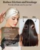 SILKSILKY SILKSILKY Silk Bonnet & Scrunchie Set for Sleep & Styling - 2