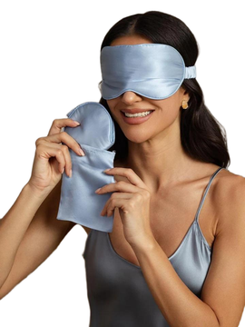 SILKSILKY SILKSILKY Silk Eye Mask And Envelope Pouch