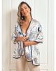 SILKSILKY SILKSILKY Silk Printed Rectangular Long Stole Scarf - 1