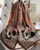 SILKSILKY SILKSILKY Silk Square Scarf - 1