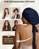 SILKSILKY SILKSILKY Women's Mulberry Silk Bonnet with Long Ribbons - 5