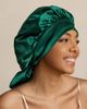 SILKSILKY SILKSILKY Women's Silk Casual Bonnet with Long Ribbons - 5