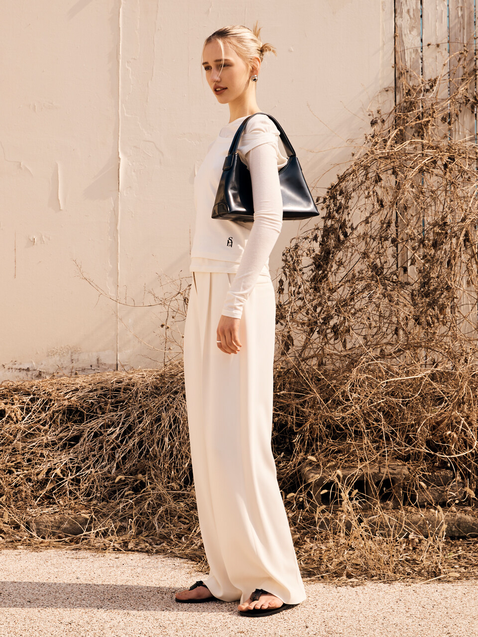 SILN High-waisted Wide Bandig Pants
