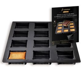 Silpat Silpat Flexipan 12 French School Butter Cookies Premium Silicone Baking Pan