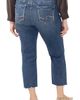 Silver Jeans Co. Silver Jeans Co. Avery Curvy Ripped Raw Hem Straight Leg Jeans - 2