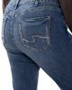 Silver Jeans Co. Silver Jeans Co. Avery Curvy Ripped Raw Hem Straight Leg Jeans - 4