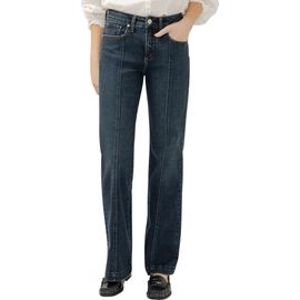 Silver Jeans Co. Silver Jeans Co. Avery High Waist Front Seam Straight Leg Jeans