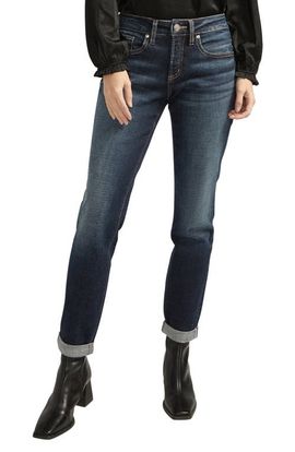 Silver Jeans Co. Silver Jeans Co. Boyfriend Cuff Slim Leg Jeans