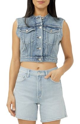 Silver Jeans Co. Silver Jeans Co. Crop Denim Vest
