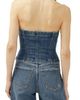 Silver Jeans Co. Silver Jeans Co. Denim Corset Top - 2