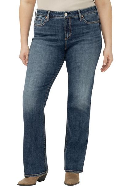 Silver Jeans Co. Silver Jeans Co. Elyse Mid Rise Bootcut Jeans