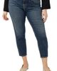 Silver Jeans Co. Silver Jeans Co. Elyse Mid Rise Skinny Jeans - 1