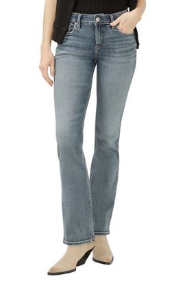 Silver Jeans Co. Silver Jeans Co. Elyse Slim Straight Leg Jeans
