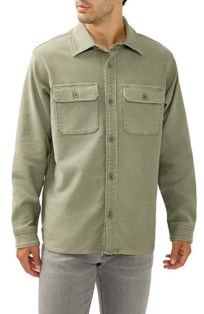 Silver Jeans Co. Silver Jeans Co. Field Cotton Blend Button-Up Shirt Jacket