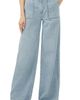 Silver Jeans Co. Silver Jeans Co. Lightweight Wide Leg Knit Denim Pants - 1