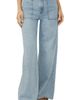 Silver Jeans Co. Silver Jeans Co. Lightweight Wide Leg Knit Denim Pants - 5