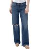 Silver Jeans Co. Silver Jeans Co. Loose & Low Distressed Low Rise Relaxed Straight Leg Jeans - 1