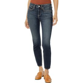 Silver Jeans Co. Silver Jeans Co. Suki Curvy Ankle Skinny Jeans