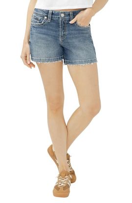 Silver Jeans Co. Silver Jeans Co. Suki Curvy Fit Cutoff Denim Shorts