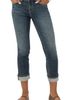 Silver Jeans Co. Silver Jeans Co. Suki Curvy Mid Rise Crop Straight Leg Jeans - 1