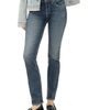 Silver Jeans Co. Silver Jeans Co. Suki Curvy Mid Rise Straight Leg Jeans - 1