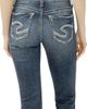 Silver Jeans Co. Silver Jeans Co. Suki Curvy Mid Rise Straight Leg Jeans - 4