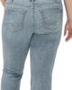 Silver Jeans Co. Silver Jeans Co. Suki Curvy Raw Hem Mid Rise Crop Straight Leg Jeans - 4