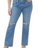 Silver Jeans Co. Silver Jeans Co. Suki Curvy Ripped Mid Rise Bootcut Jeans - 1