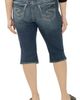 Silver Jeans Co. Silver Jeans Co. Suki Heritage Curvy Mid Rise Capri Jeans - 2