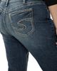 Silver Jeans Co. Silver Jeans Co. Suki Heritage Curvy Mid Rise Capri Jeans - 4