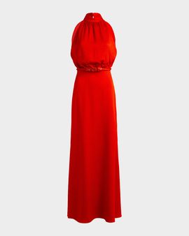 Silvia Tcherassi Damara Belted Maxi Dress