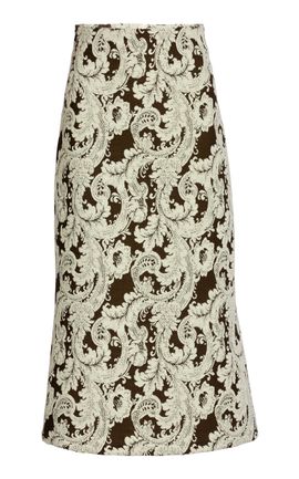 Silvia Tcherassi Silvia Tcherassi Atira Jacquard Midi Skirt