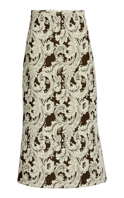 Silvia Tcherassi Silvia Tcherassi Atira Jacquard Midi Skirt