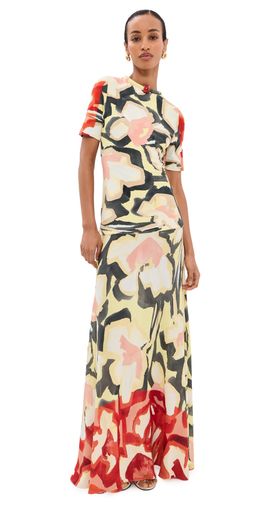 Silvia Tcherassi Silvia Tcherassi Beca Dress Coral Bloom