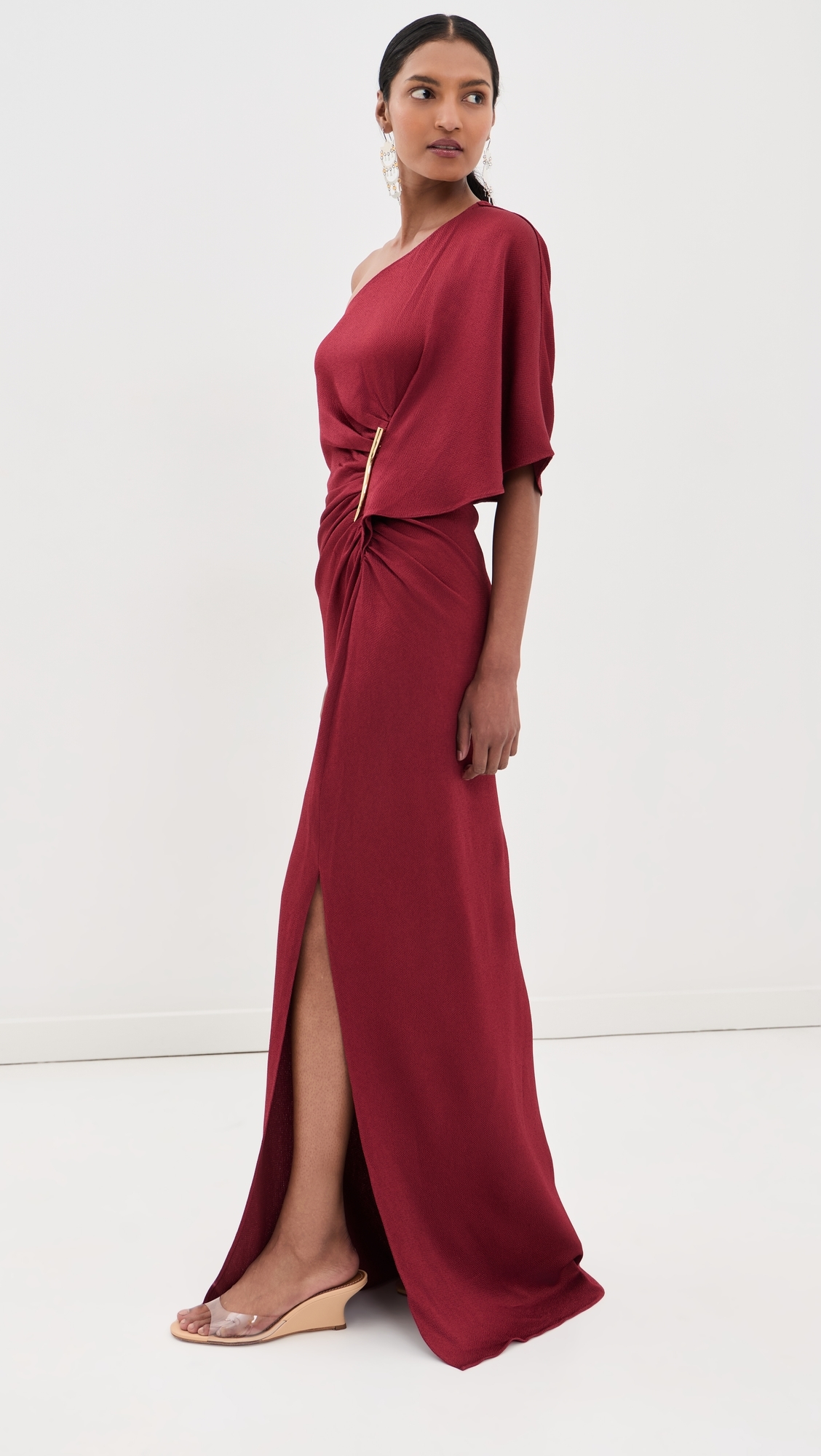 silvia tcherassi burgundy dress size XS SILVIA TCHERASSI