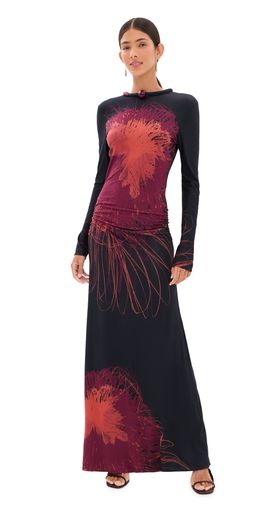 Silvia Tcherassi Silvia Tcherassi Gabbice Maxi Dress Navy