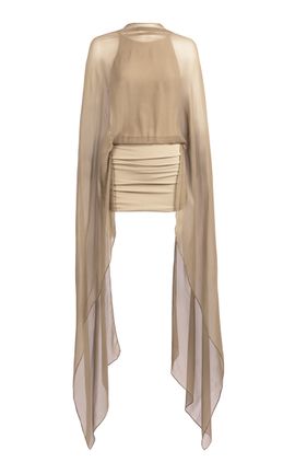 Silvia Tcherassi Silvia Tcherassi Kedar Draped Mini Dress