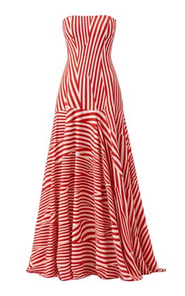 knee length dresses for ladies Yvette Slip Maxi Dress With Asymmetrical Hem - White main image 1
