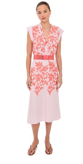 Silvia Tcherassi - - Leonor Cutout Linen Maxi Dress - Red - XL - Only At  Moda Operandi