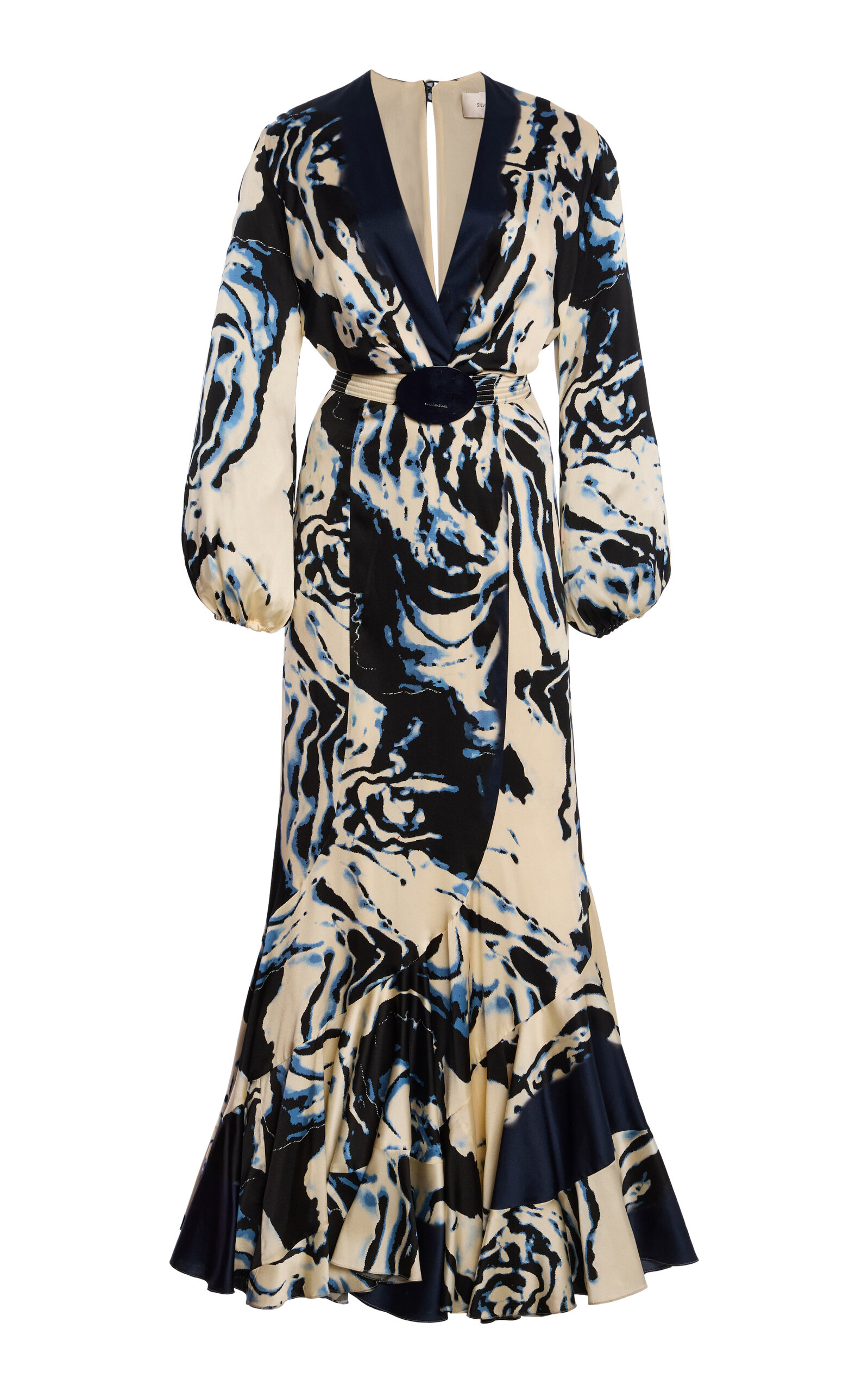 Silvia Tcherassi Silvia Tcherassi Remy StretchSilk Maxi Dress