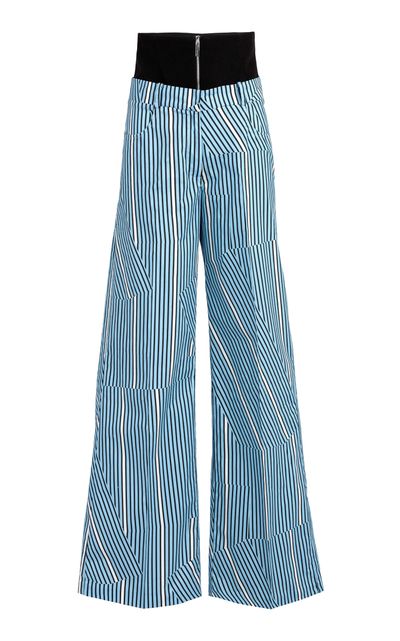 Silvia Tcherassi Silvia Tcherassi Ruelle Cotton Straight Leg Pants