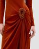 Silvia Tcherassi Women's Ananya Draped Jersey Midi Dress - 4