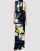 Silvia Tcherassi Women's Cody Floral Draped Maxi Dress - 2