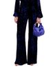 Silvia Tcherassi Women's Como Striped Velvet Straight-Leg Pants - 3