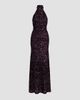 Silvia Tcherassi Women's Dido Sequined Halter Maxi Dress - 1
